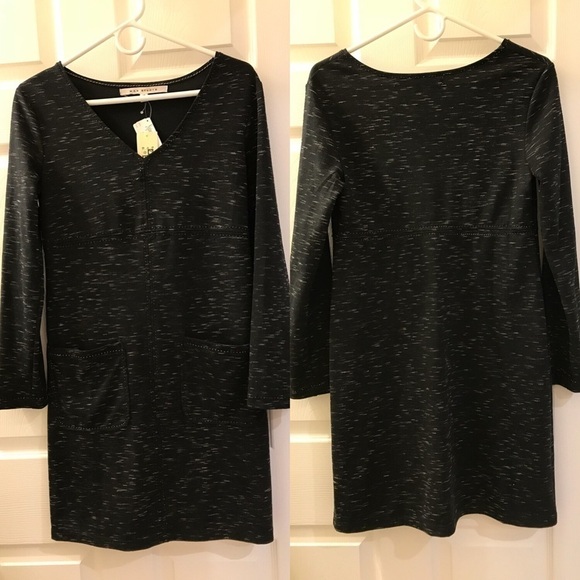 Max Studio Long Sleeve Dress with Pockets - Picture 1 of 5